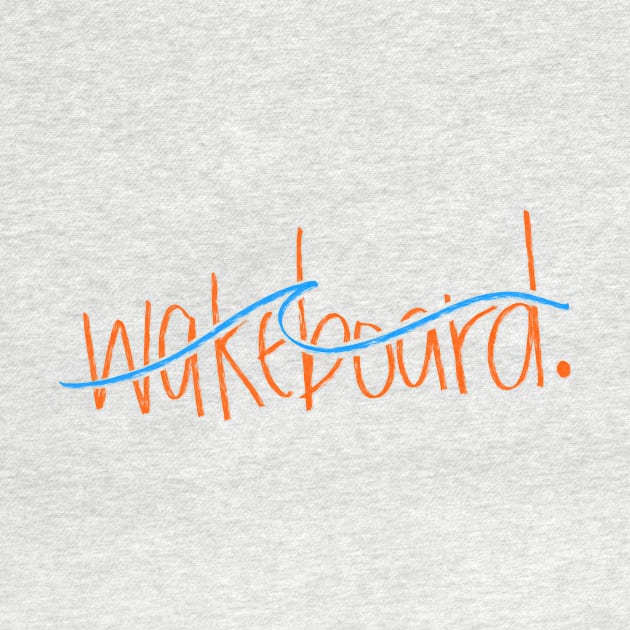 Wakeboard Lettering by AlishaMSchil